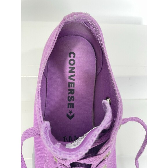 Converse Chuck Taylor All Star OX Dark Orchid Purple Low Sneakers Women's Size 7 - Picture 8 of 9